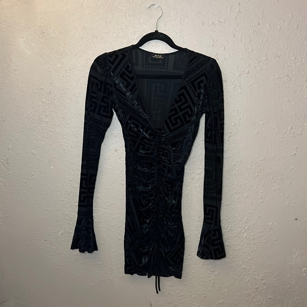 Sexy Black see through dress size xs-s